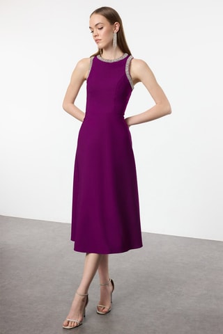 Robe longue - Violet