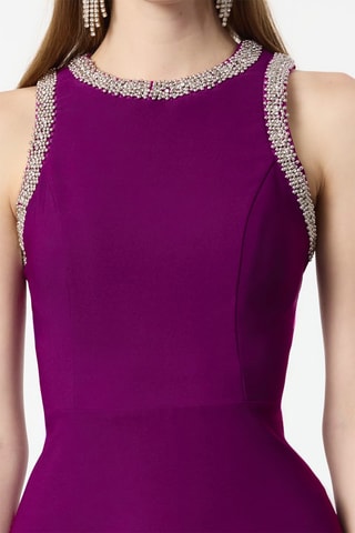 Robe longue - Violet