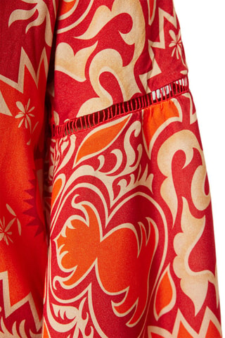 Kimono - Orange et multicolore