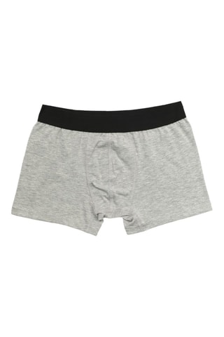 5 boxers - Noir et gris