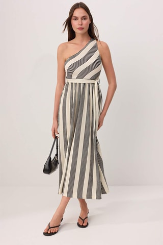 Robe asymétrique - Multicolore