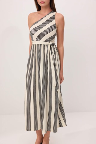 Robe asymétrique - Multicolore