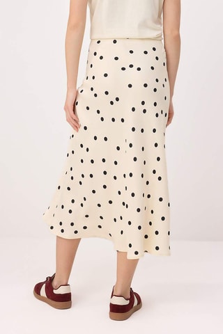 Jupe midi - Blanc