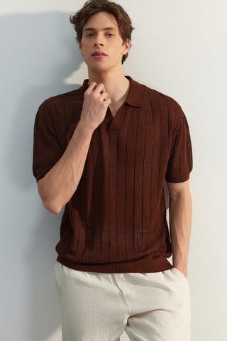 Polo - Marron