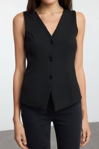 Gilet de costume - Noir