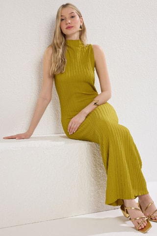Robe fourreau - Vert