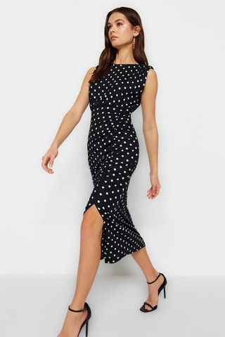 Robe midi - Noir