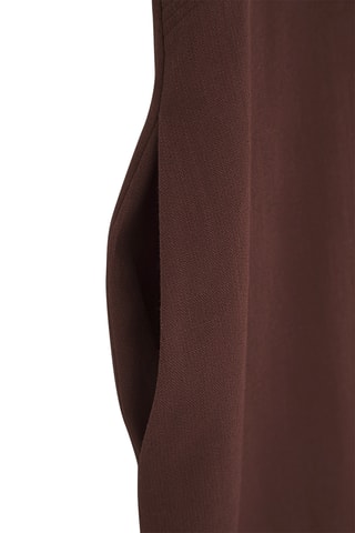 Robe trapèze - Marron
