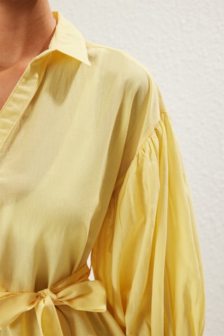 Robe de plage - Jaune