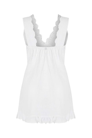 Robe de plage - Blanc