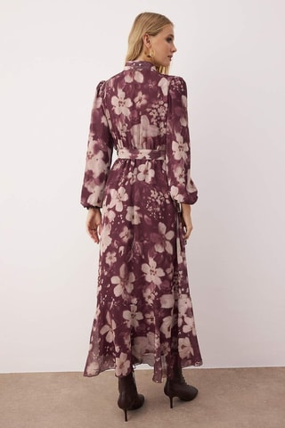 Robe longue - Violet