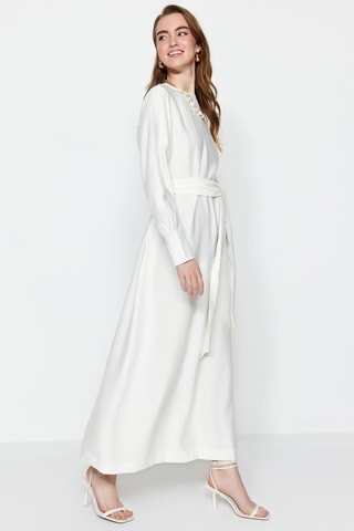 Robe longue - Blanc