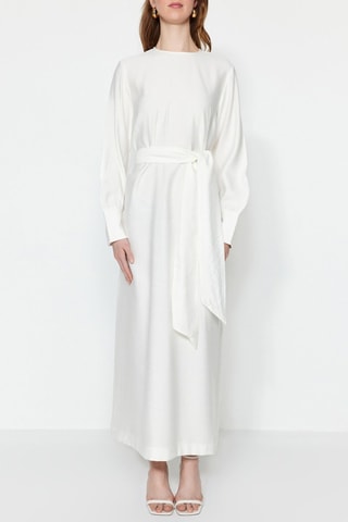 Robe longue - Blanc