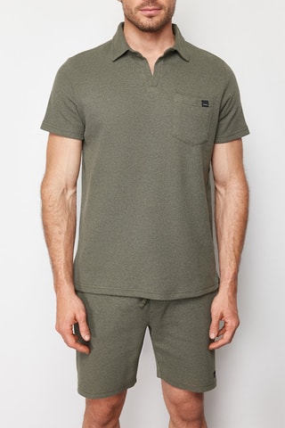 Polo et short regular - Vert