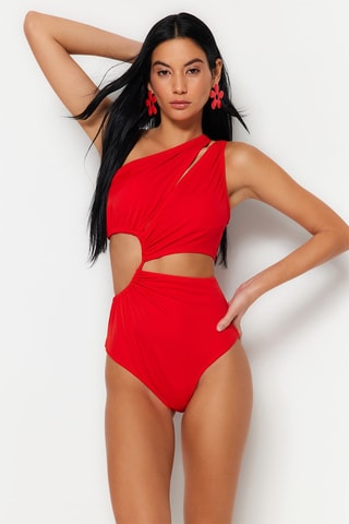 Maillot 1 pièce - Rouge