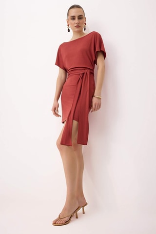 Robe patineuse - Orange