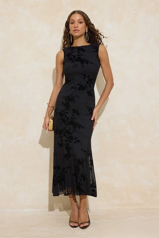 Robe midi - Noir