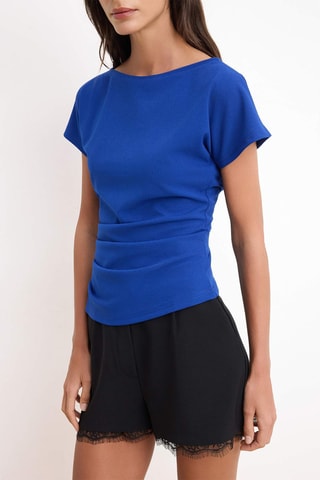Top - Bleu foncé