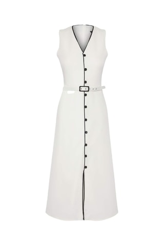 Robe chemise - Écru
