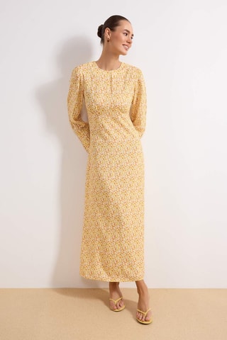 Robe longue - Jaune
