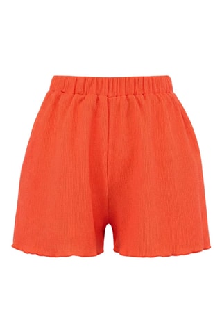 Blouse et short de plage - Rouge