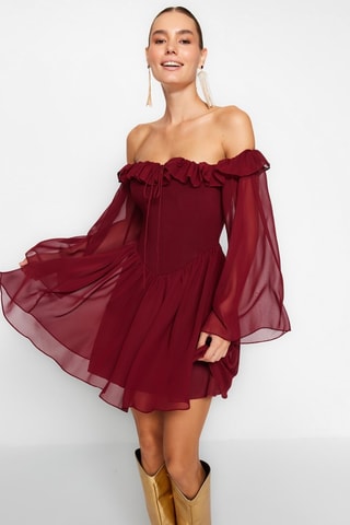 Robe patineuse - Rouge
