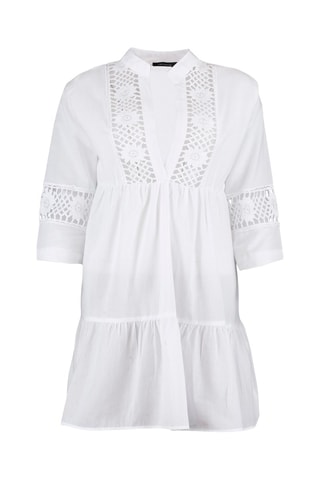 Robe droite - Blanc