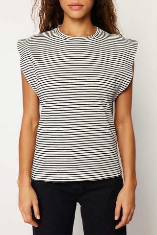 T-shirt - Blanc et noir