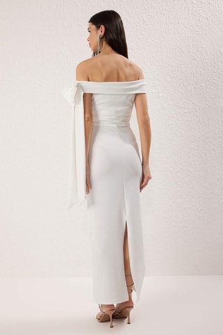 Robe longue - Blanc