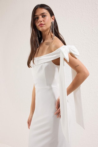 Robe longue - Blanc