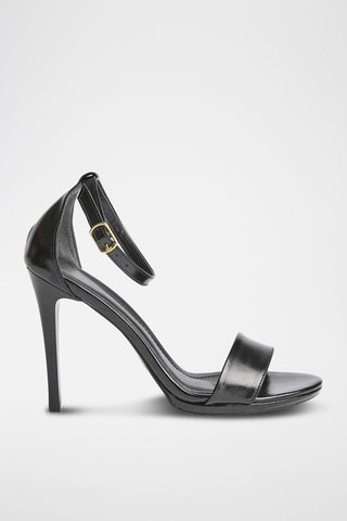 Sandales à talons - Noir