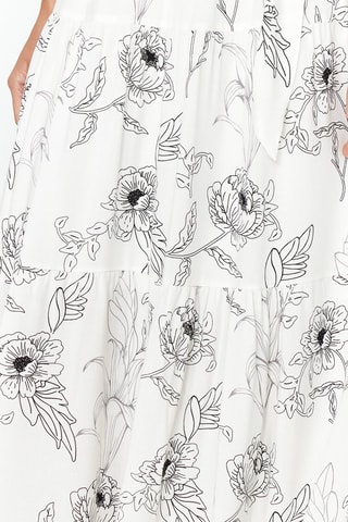 Robe longue - Écru