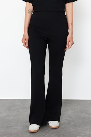 T-shirt oversize et pantalon - Noir