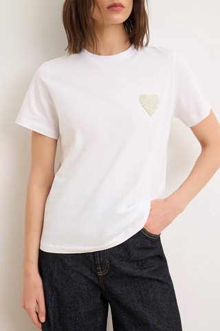 T-shirt regular - Blanc
