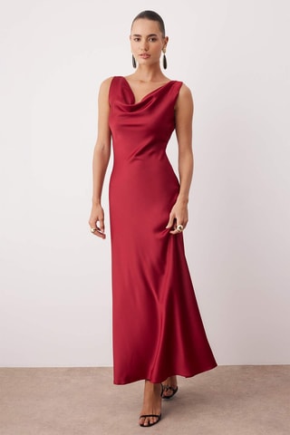 Robe longue - Rouge