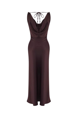 Robe longue - Marron