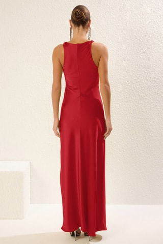 Robe longue - Rouge