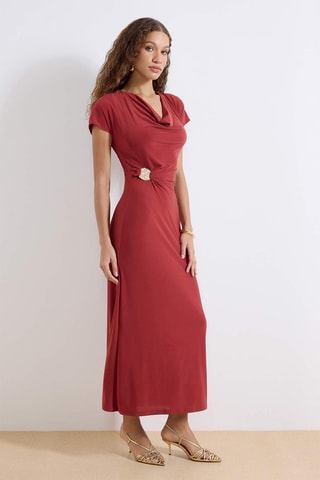 Robe longue - Orange