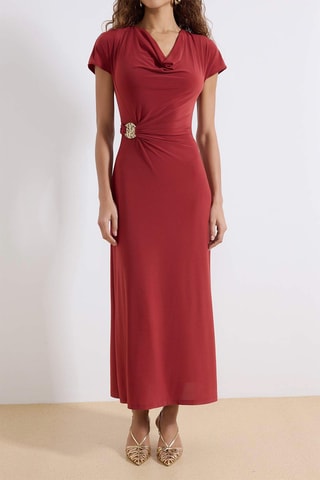Robe longue - Orange