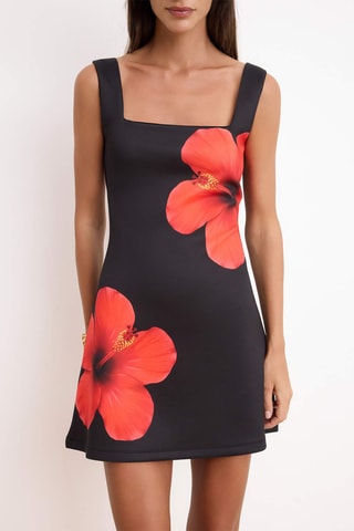Robe droite - Noir