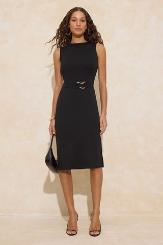 Robe droite - Noir
