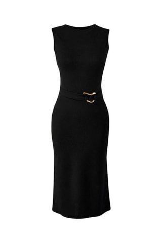 Robe droite - Noir