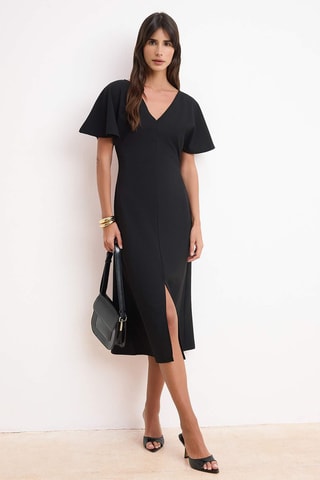 Robe midi - Noir