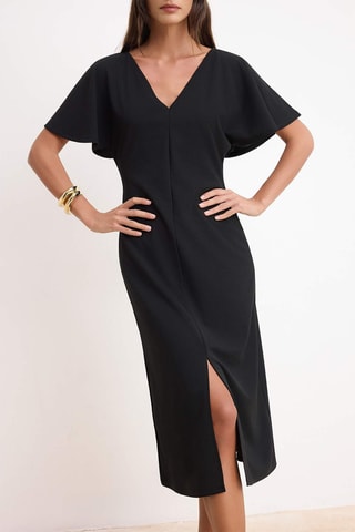 Robe midi - Noir