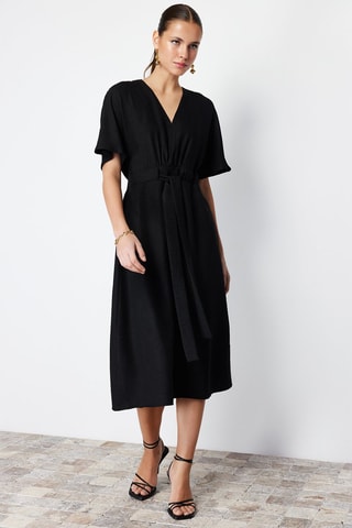 Robe midi - Noir