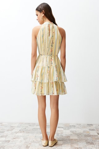 Robe - Jaune et vert