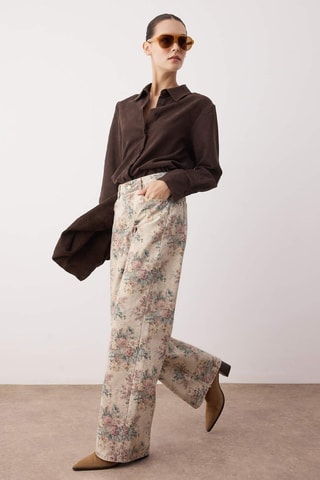 Jean - Beige, rose et gris