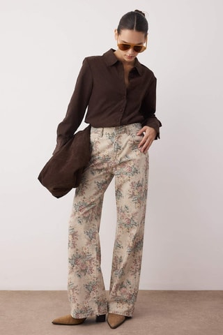 Jean - Beige, rose et gris