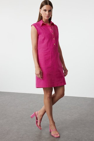 Robe droite - Rose