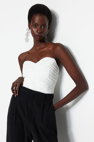 Body bustier Ecru - Blanc